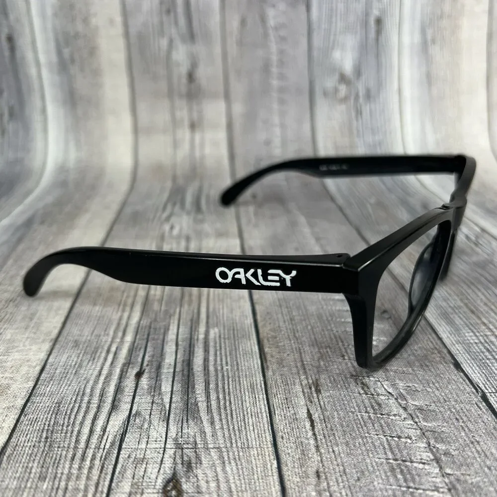 Oakley Frogskins 24-297 Sunglasses Frame Only Matte Black Square 55 mm
